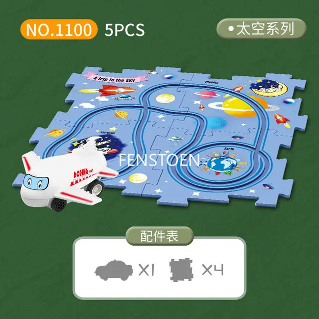 Electric Railroad Speeder Toy For Children