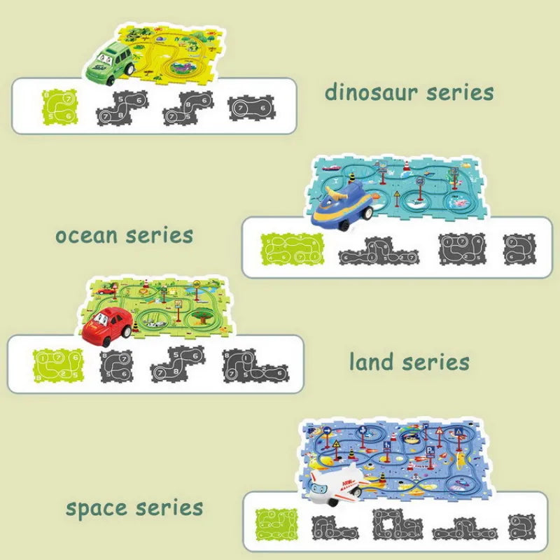 Electric Railroad Speeder Toy For Children