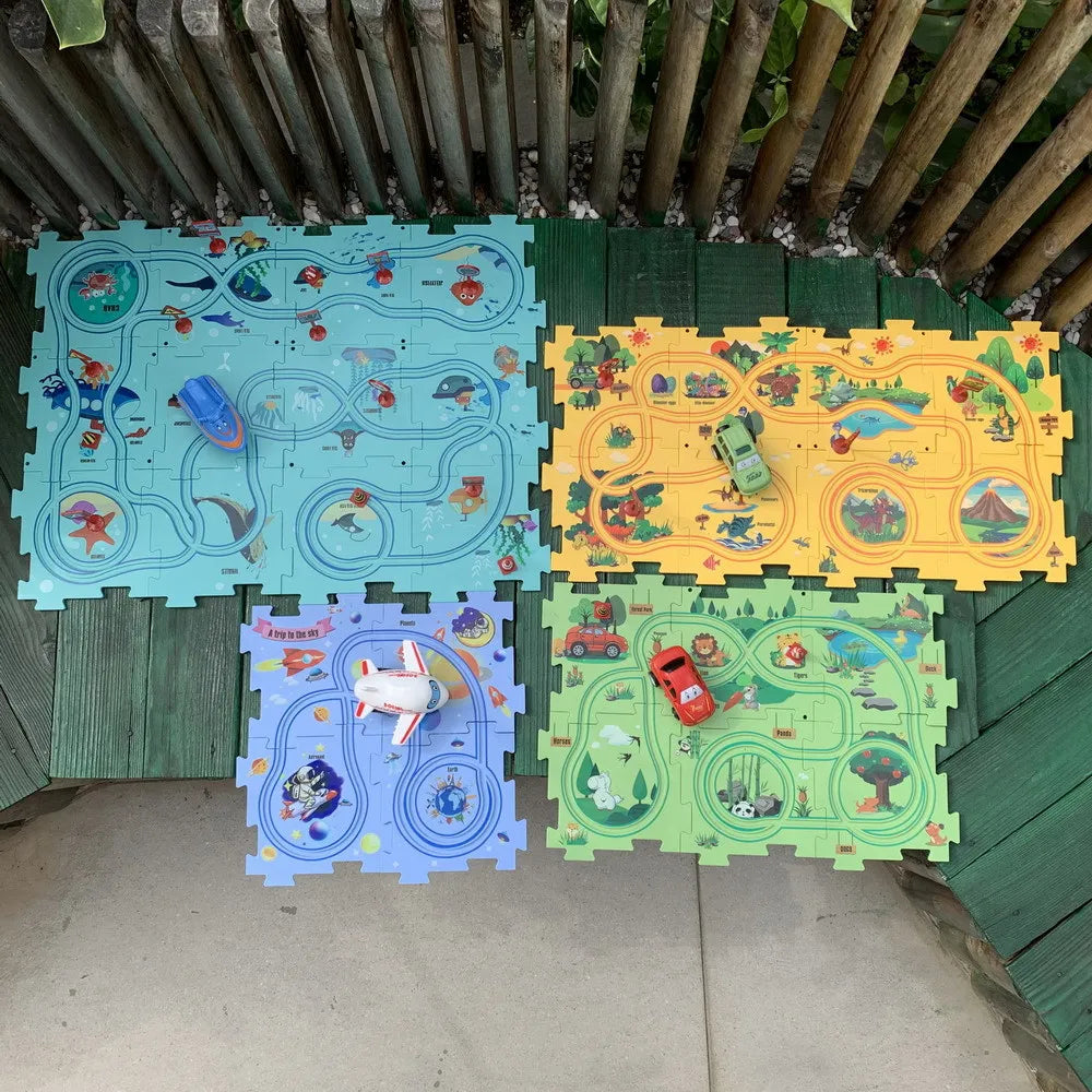 Electric Railroad Speeder Toy For Children